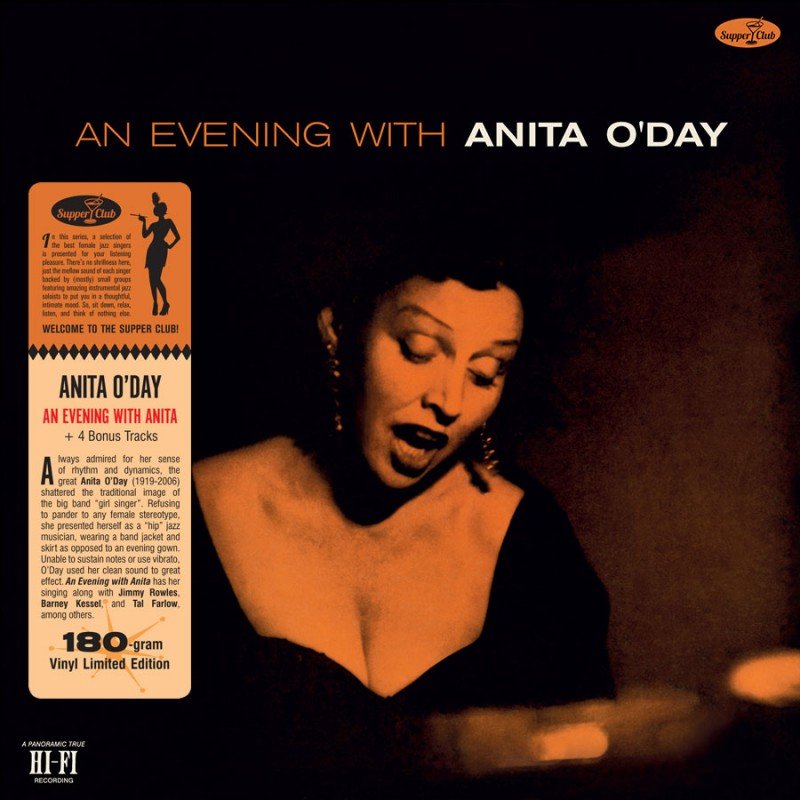 Anita O'Day - An Evening With Anita + 4 Bonus Tracks (limited Edition) (LP)