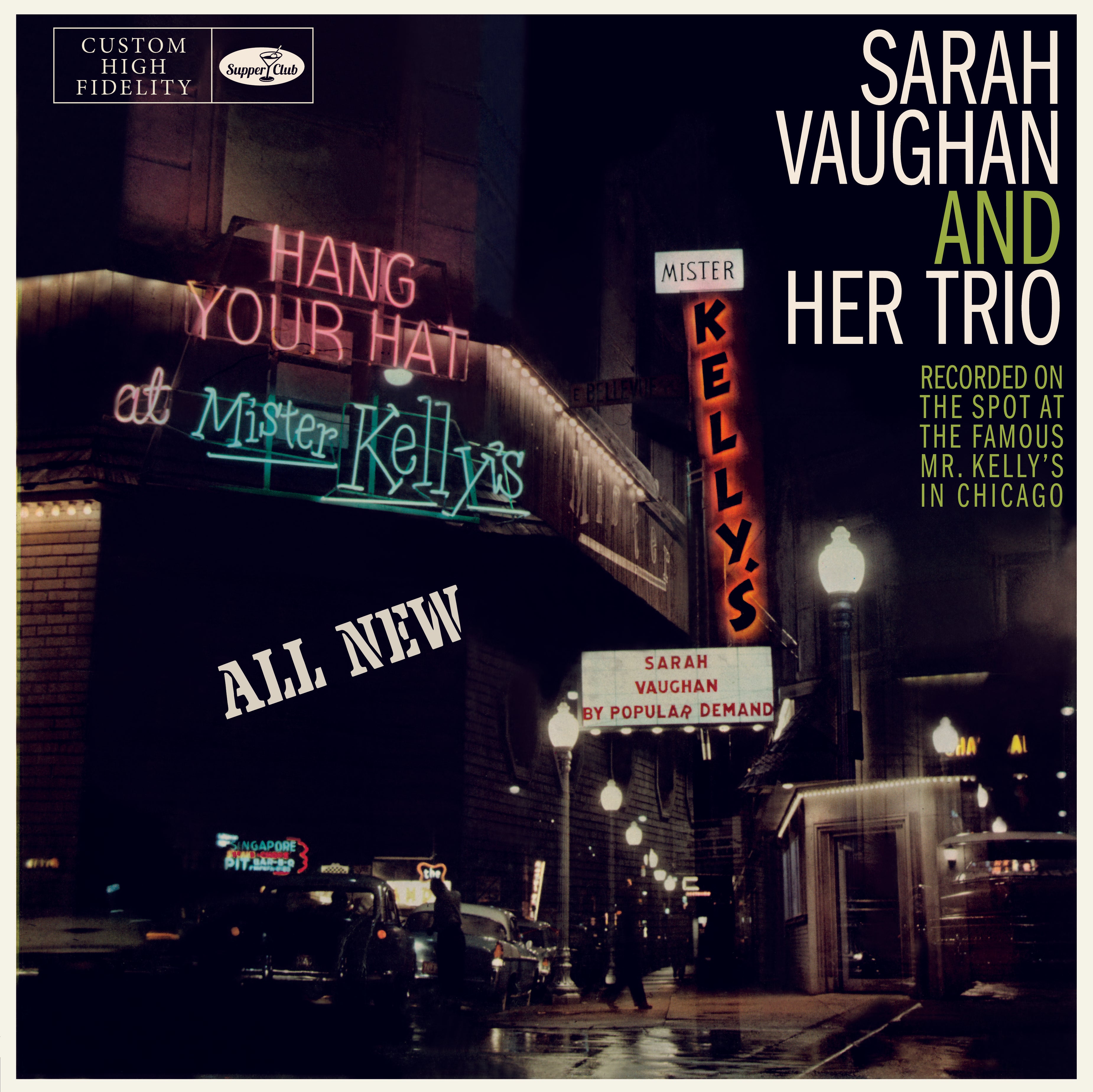 Sarah Vaughan & Her Trio - At Mister Kelly's + 5 Bonus Tracks (limited Edition) (LP)