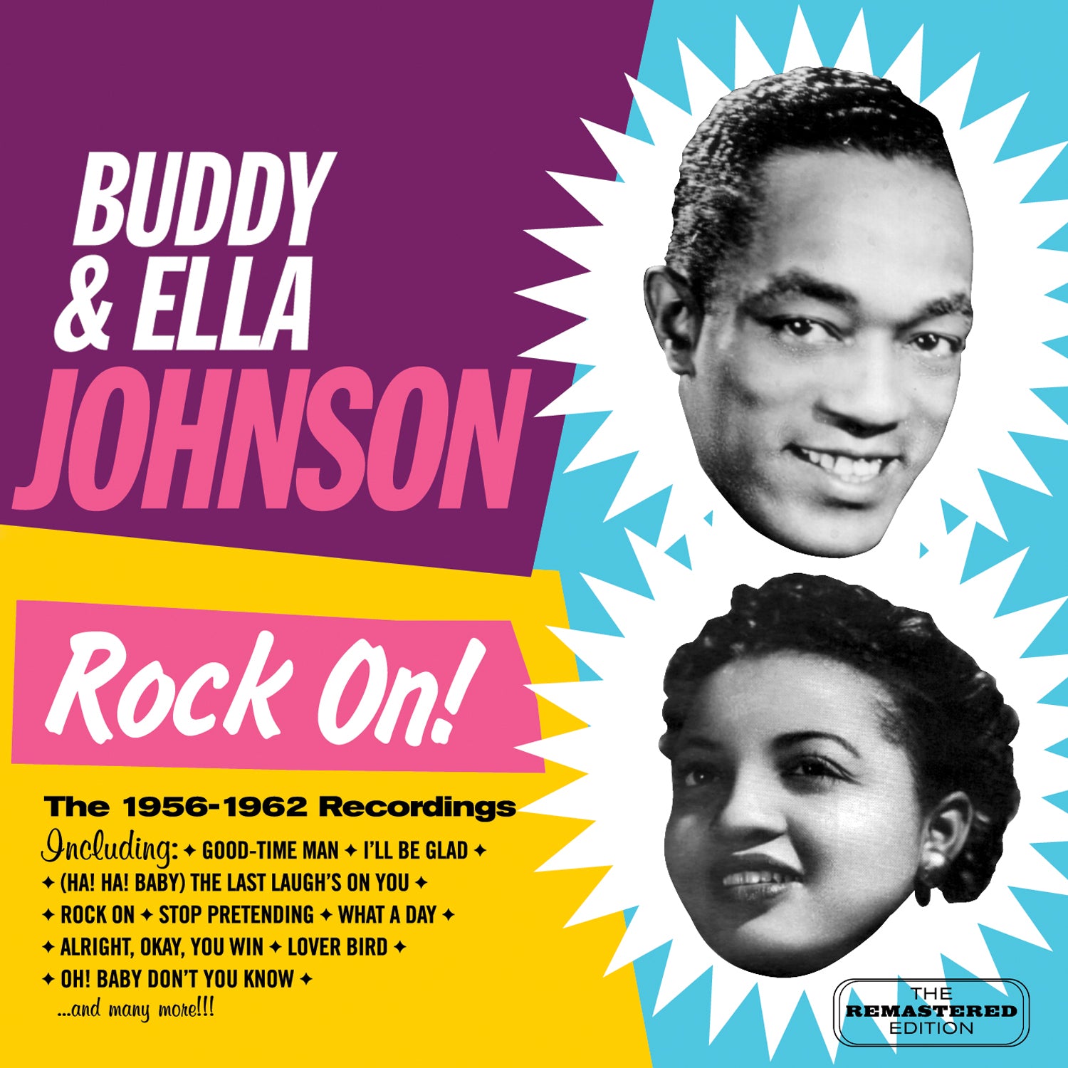 Buddy & Ella Johnson - Rock On! 1956-62 Recordings (28 Tracks) (CD)