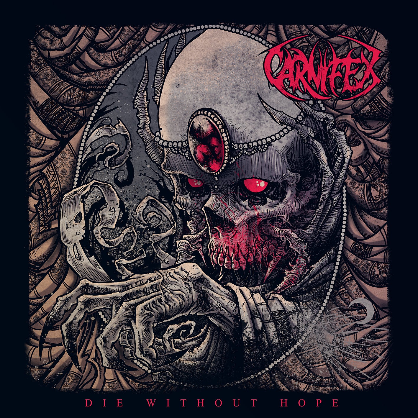 Carnifex - Die Without Hope (Limited Silver, Black Marbled LP) (LP)