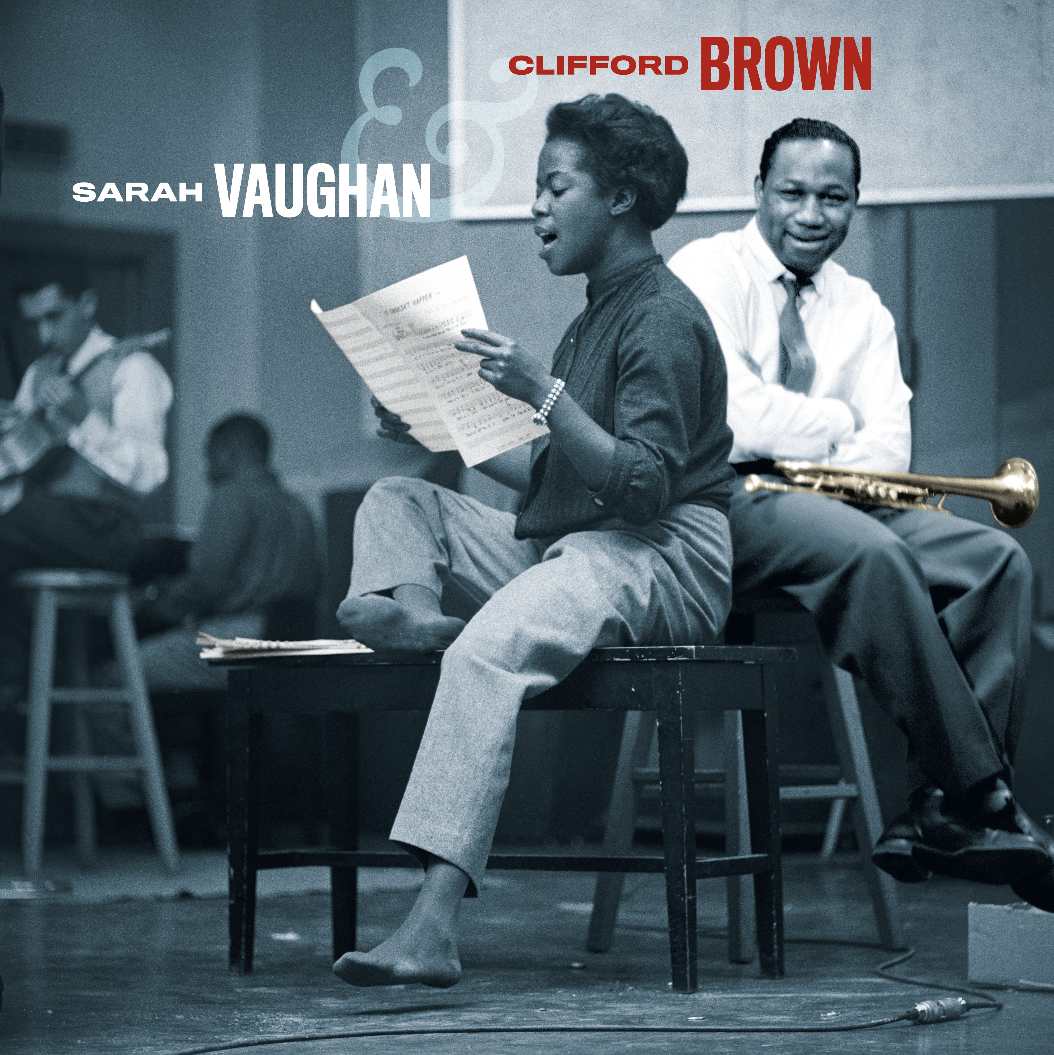Sarah Vaughan & Clifford Brown - Sarah Vaughan & Clifford Brown + 1 Bonus Track! (LP)