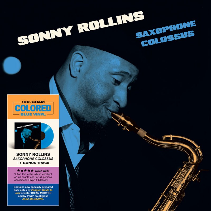 Sonny Rollins - Saxophone Colossus + 1 Bonus Track (limted Blue Colored Vinyl) (LP)
