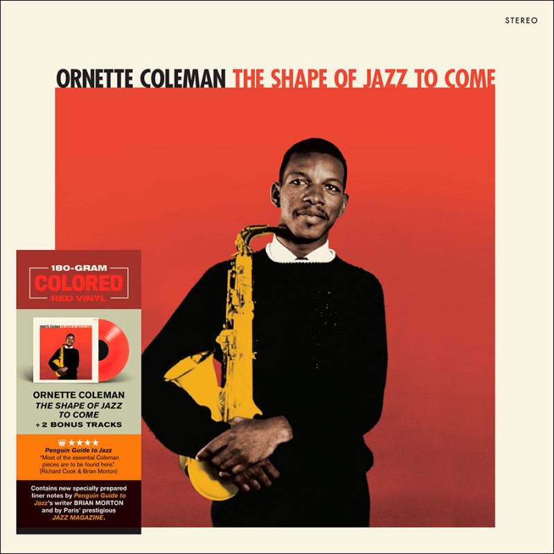 Ornette Coleman - The Shape of Jazz To Come + 2 Bonus Tracks (limited Red Colored Edition) (LP)
