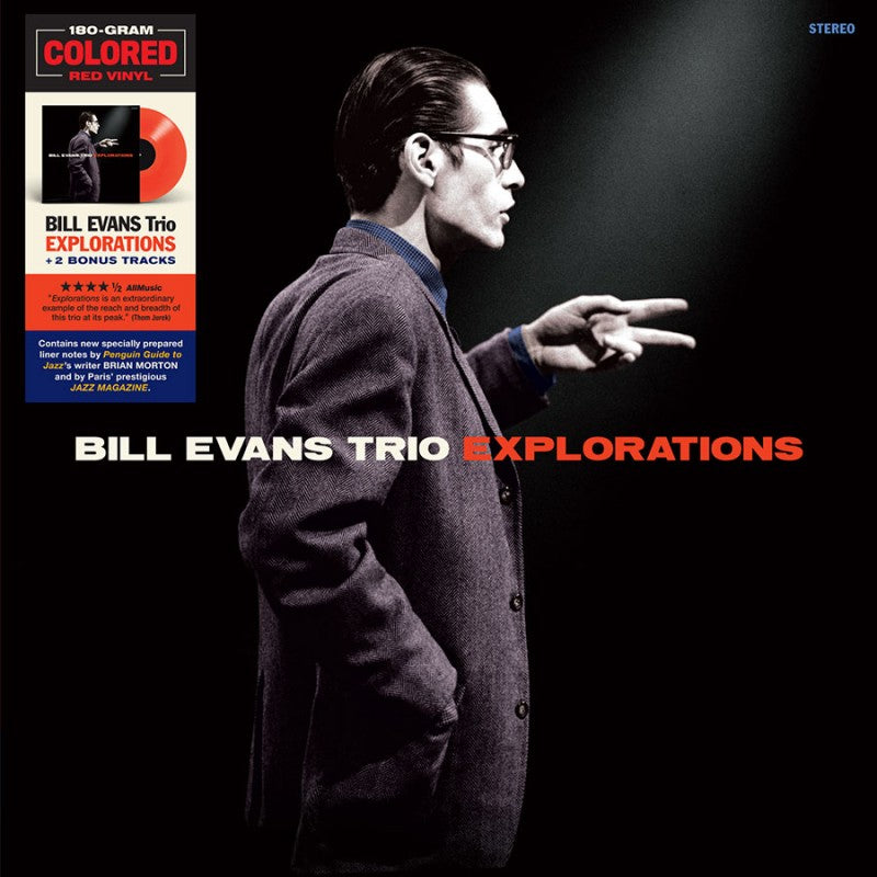 Bill Evans Trio - Explorations + 2 Bonus Tracks (limited Red Colored Vinyl) (LP)