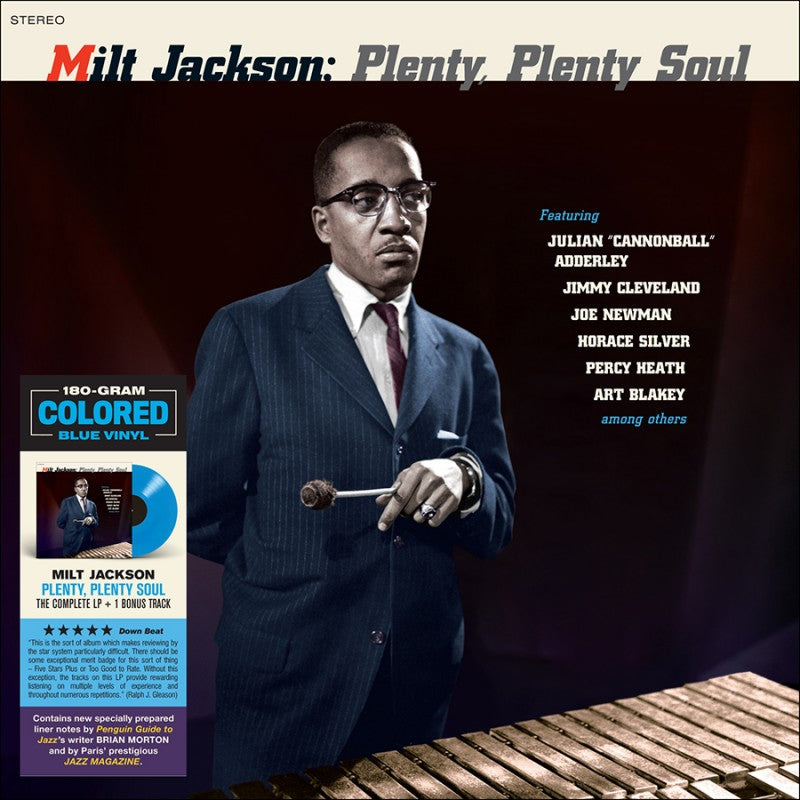 Milt Jackson - Plenty, Plenty Soul + 1 Bonus Track (limited Blue Colored Vinyl) (LP)