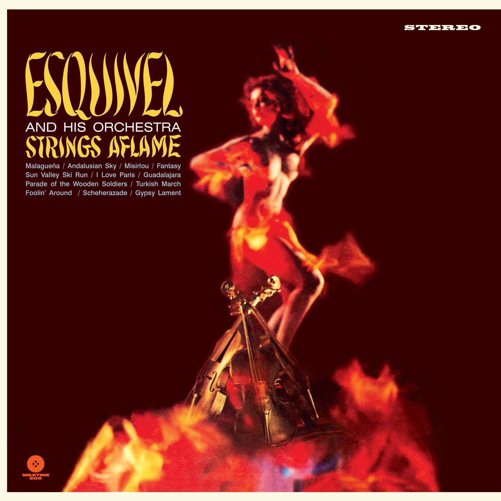 Juan Garcia Esquivel - Strings Aflame + 1 Bonus Track (LP)