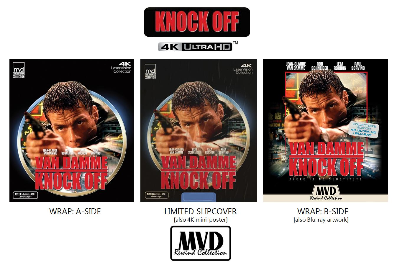 Knock Off (2-Disc Collector's Edition) (4K Ultra HD + Blu-ray) PREORDER