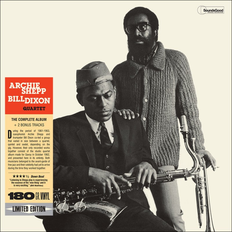Archie Shepp & Bill Dixon Quartet - Complete Album + 2 Bonus Tracks (Limited Edition) (LP)