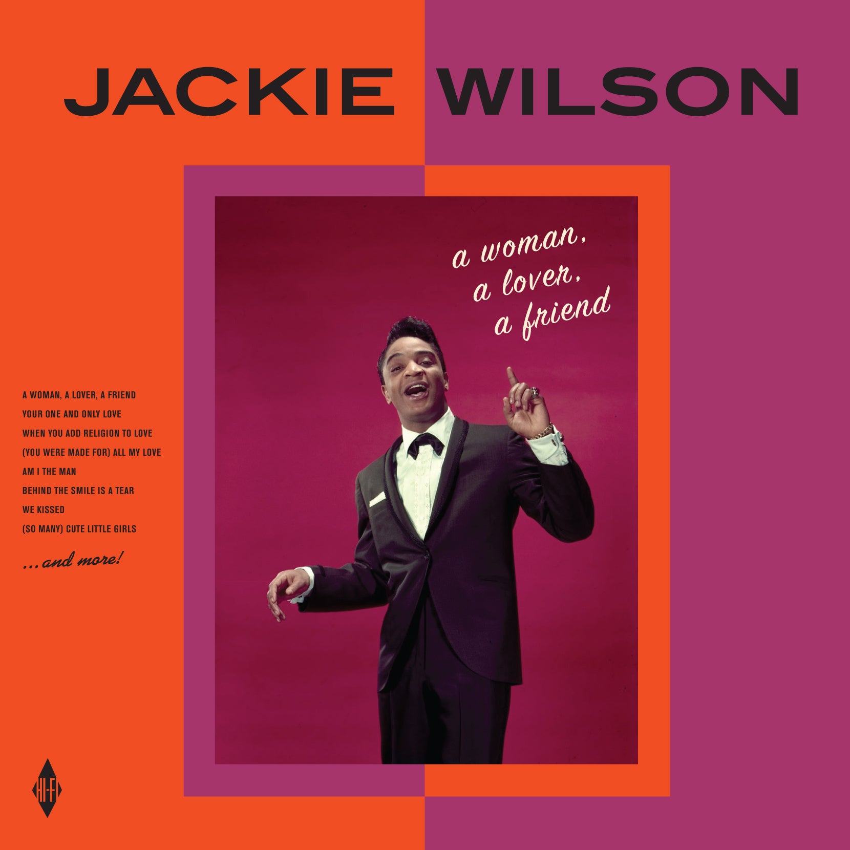 Jackie Wilson - A Woman, A Lover, A Friend (LP)