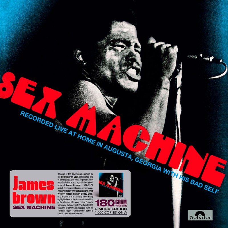 James Brown - Sex Machine: Deluxe 180-Gram Vinyl Reissue. (LP)