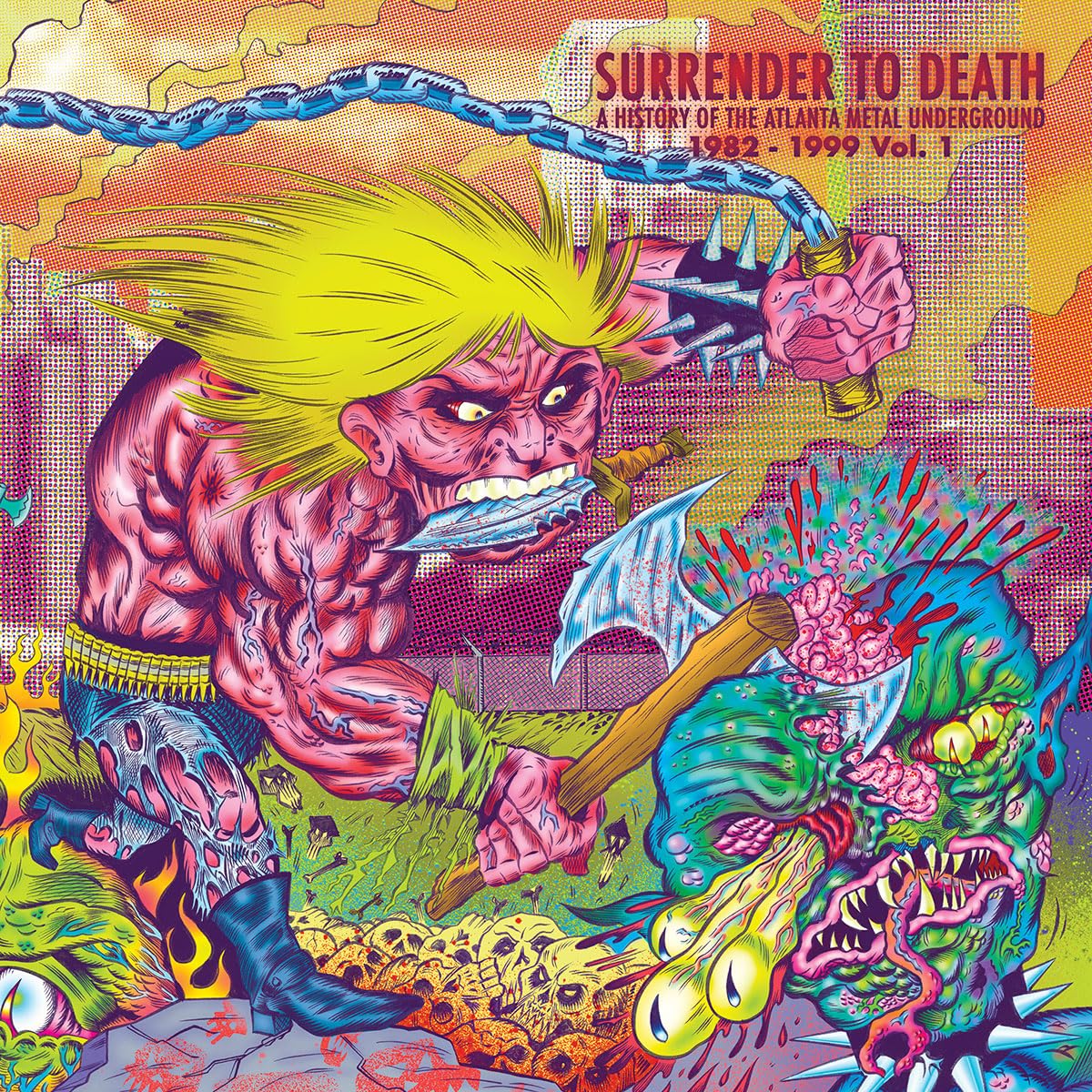 Surrender To Death: A History Of The Atlanta Metal Underground 1982-1999 Vol.01 (Color Vinyl) (LP)