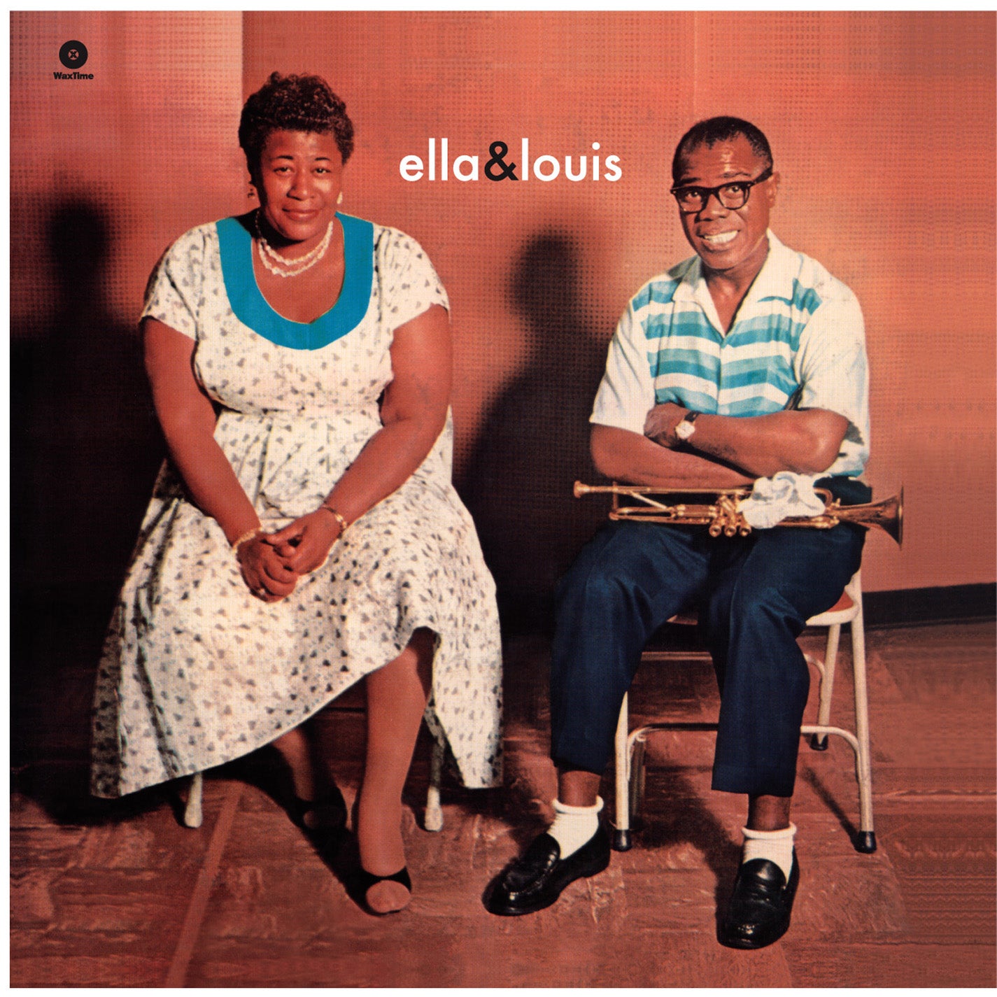 Fitzgerald, Ella & Armstrong, - Ella Fitzgerald & Louis Armstrong (LP)