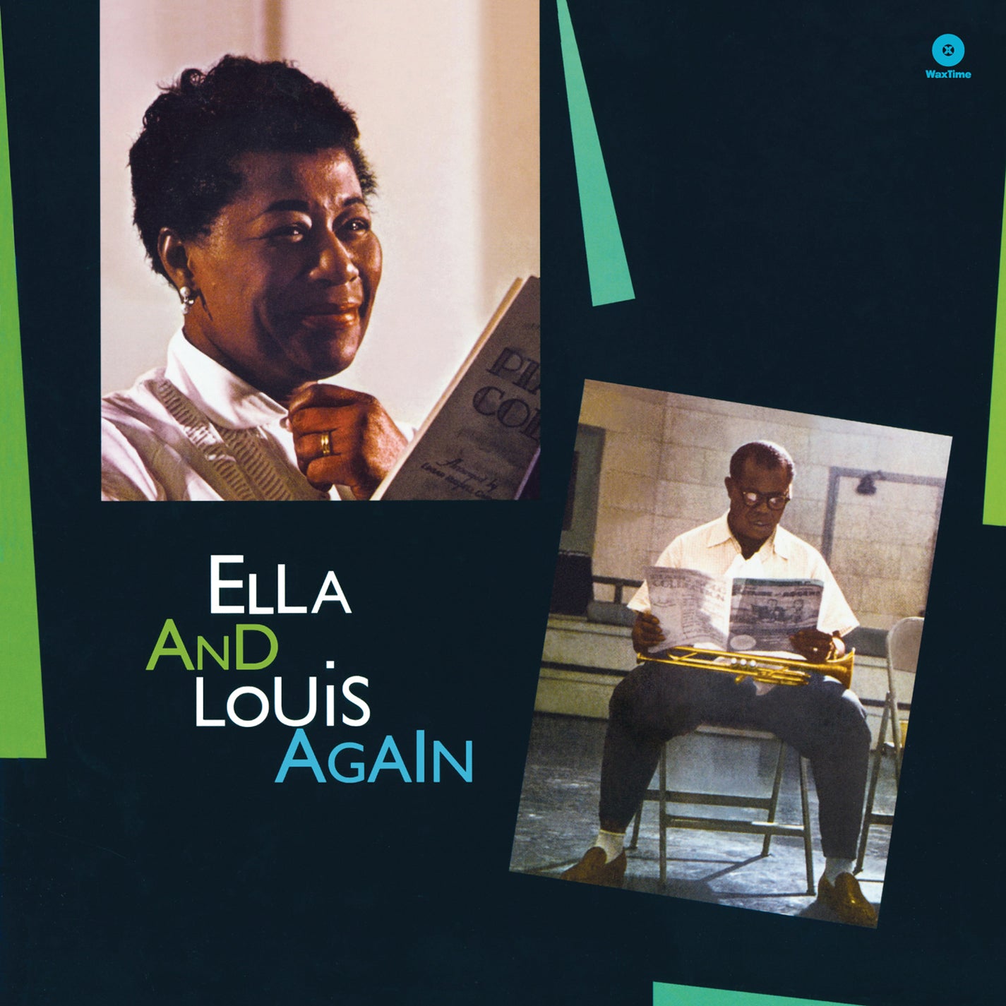 Fitzgerald, Ella & Armstrong, - Ella & Louis Again (LP)