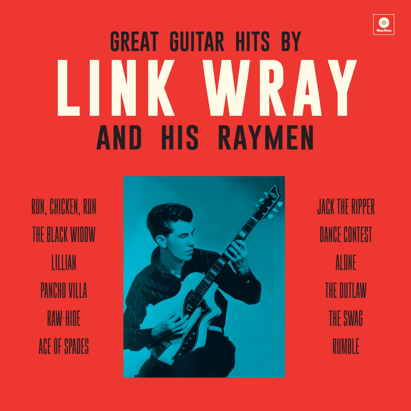 Link Wray & His Raymen - Great Guitar Hits + 4 Bonus Tracks! (LP)
