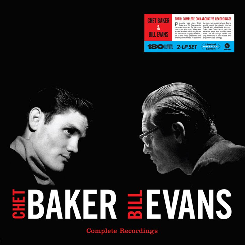 Chet Baker & Bill Evans - Complete Recordings: 2-lp Set (limited Gatefold Edition) (LP)