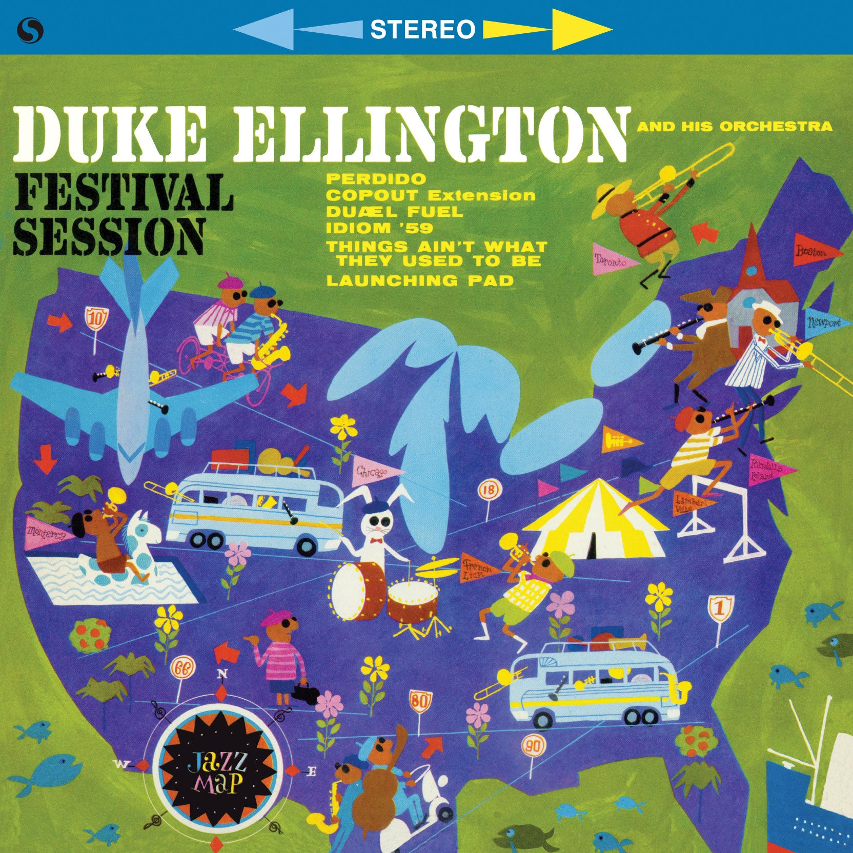 Duke Ellington - Festival Session + 2 Bonus Tracks! (LP)
