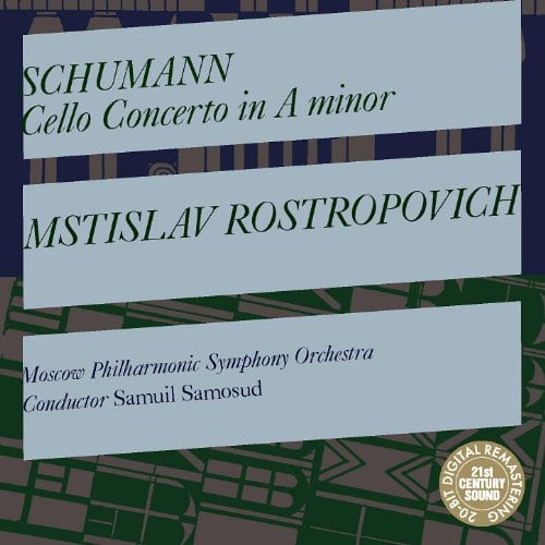 Mstislav Rostropovish - Schumann Cello Concerto In A Minor Op.129 / Saint-Saens Cello Concerto No.1 In A Minor Op. (CD)