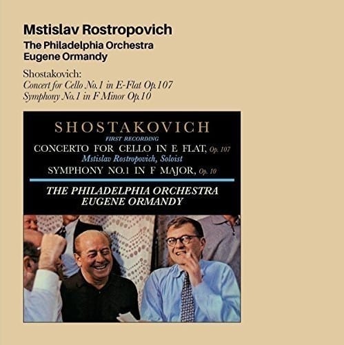 Mstislav Rostropovish - The Philadelphia Orchestra Eugene Ormandy + 4 Bonus Tracks (CD)