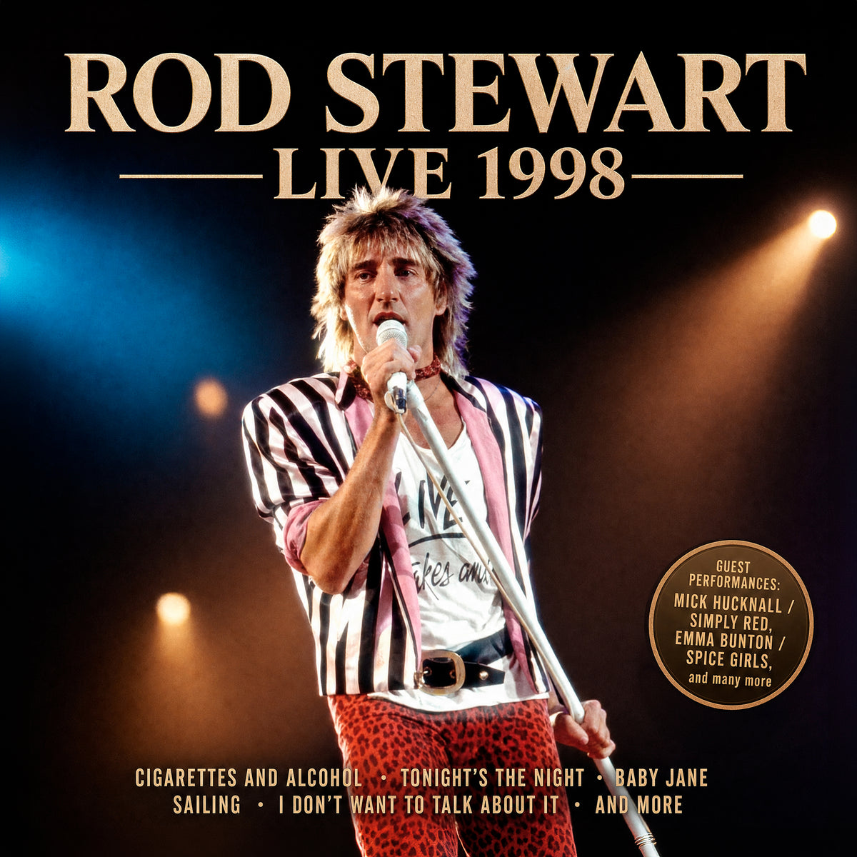 Rod Stewart - Live 1998 (CD)