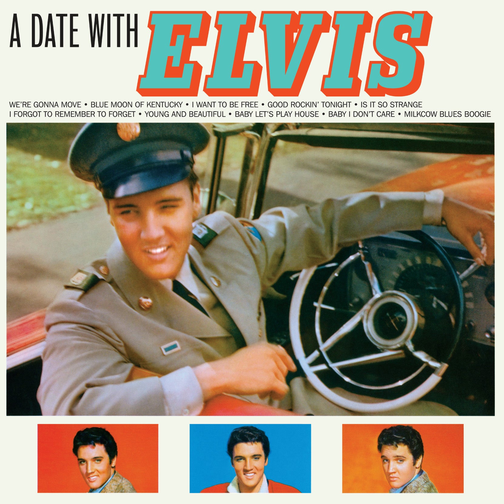 Elvis Presley - A Date With Elvis + 4 Bonus Tracks! (LP)