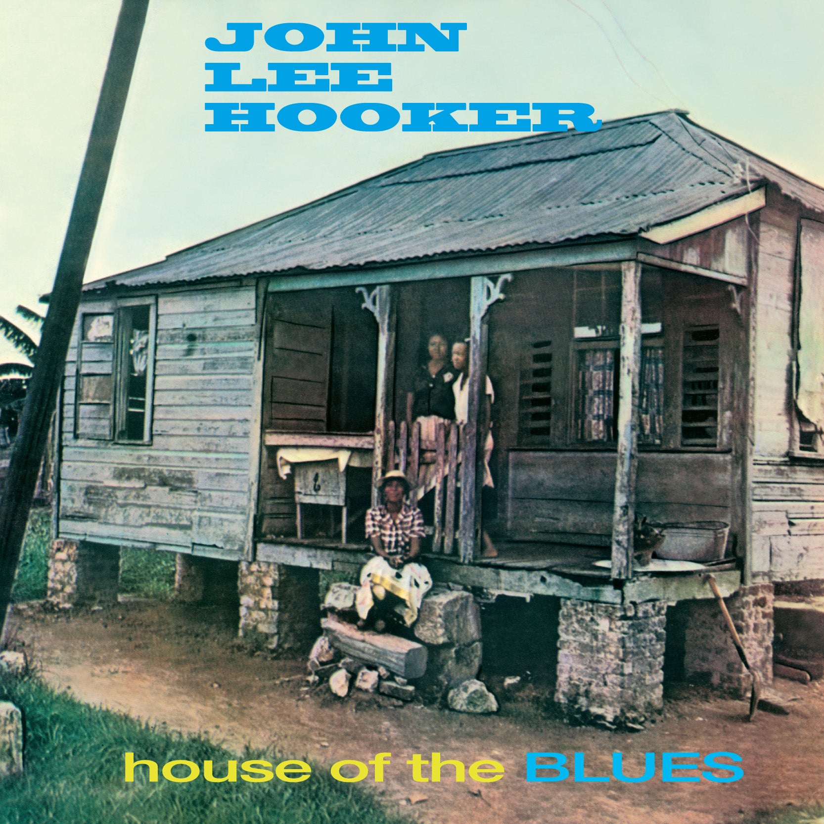 John Lee Hooker - House Of The Blues + 2 Bonus Tracks (Limited Blue Colored Vinyl) (LP)