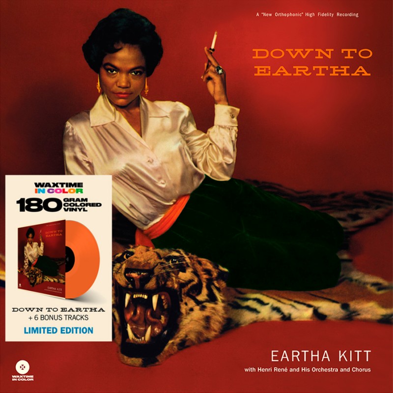Eartha Kitt - Down To Eartha + 6 Bonus Tracks (limited Orange Colored Edition) (LP)