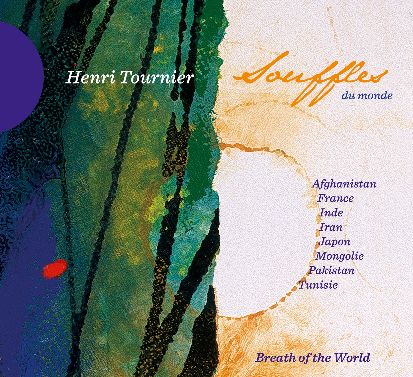 Henri Tournier - Souffles Du Monde (CD)