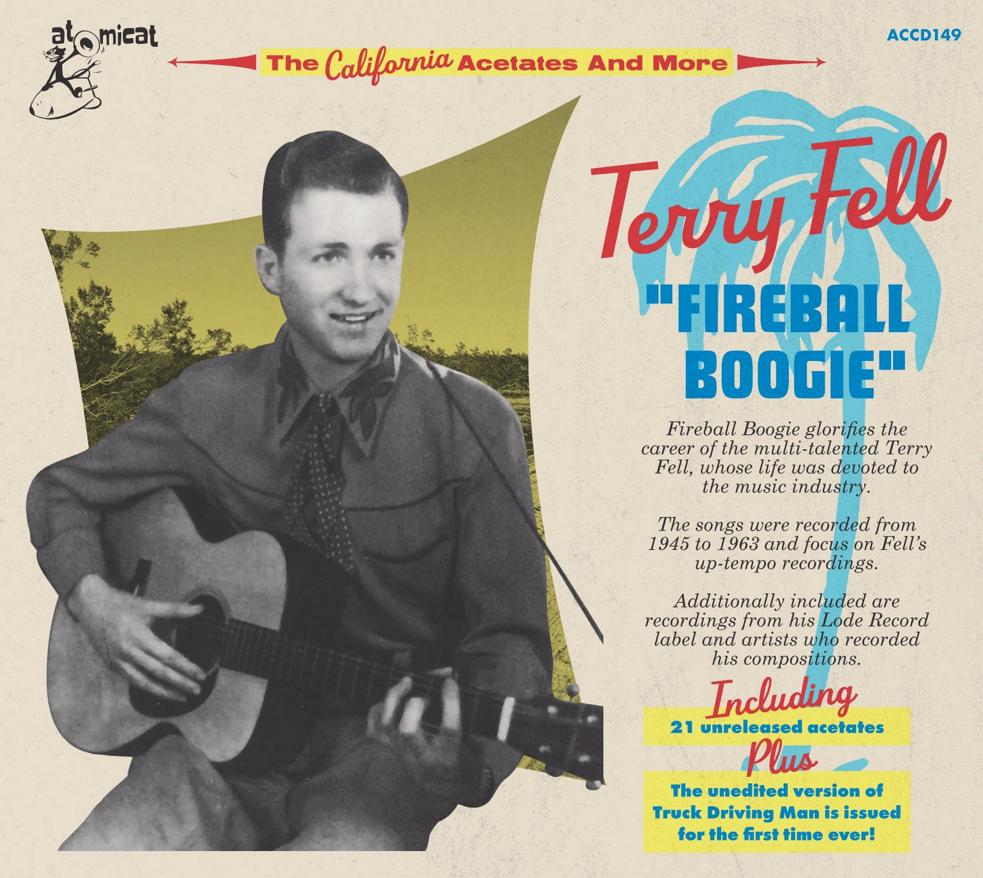 Terry Fell - Fireball Boogie (CD)