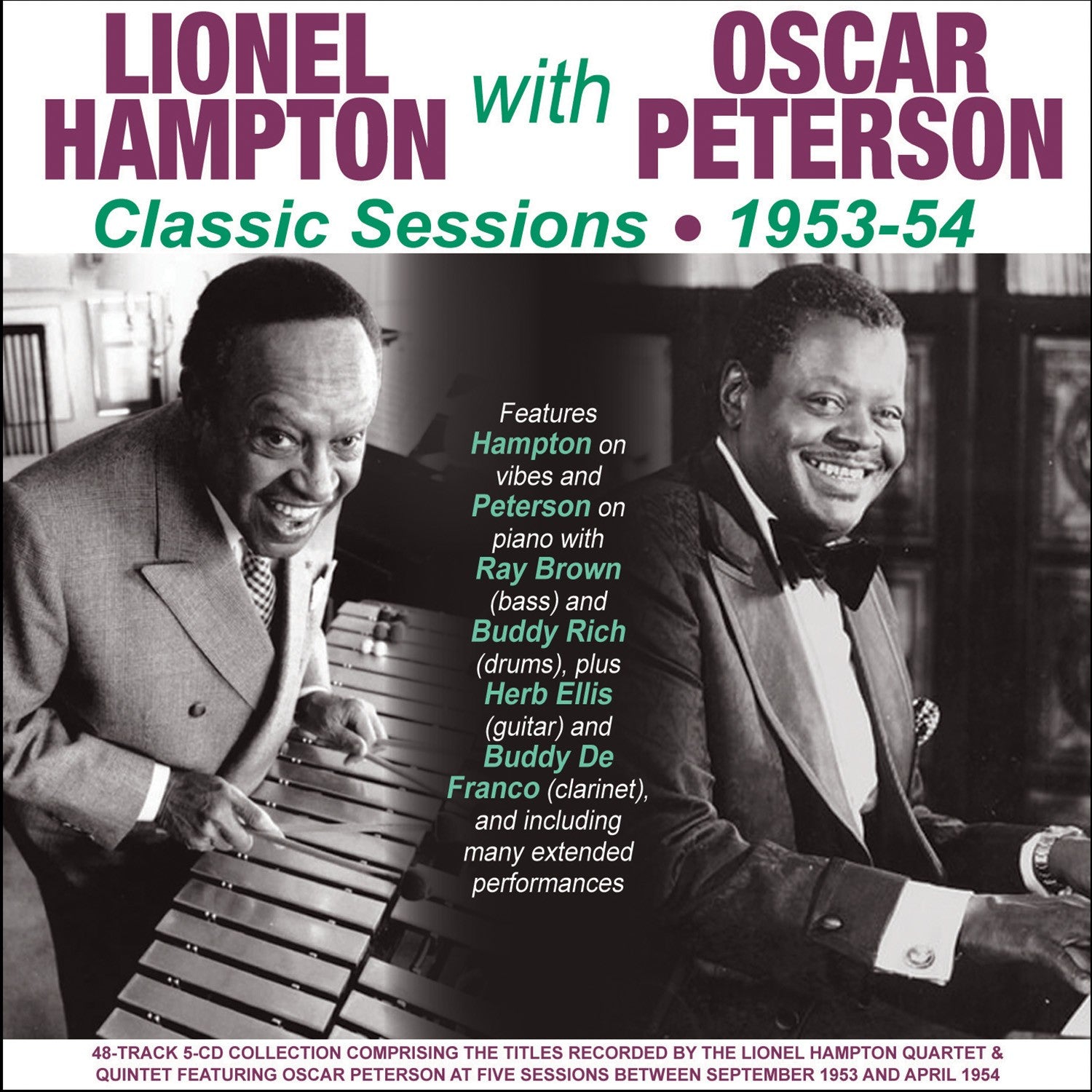 Lionel Hampton & Oscar Peterson - Classic Sessions 1953-54 (CD)