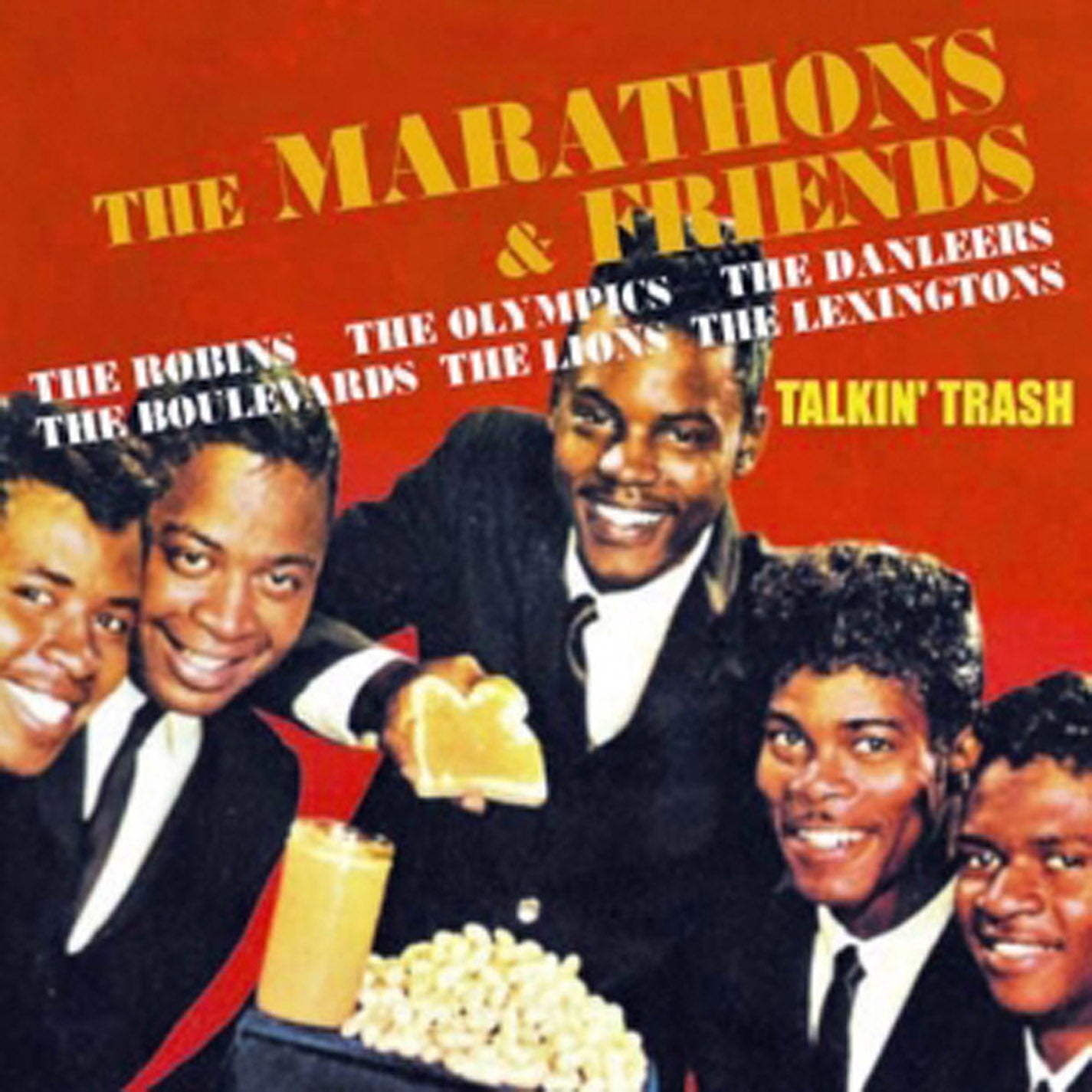 Marathons & Friends - West Coast R & B (CD)