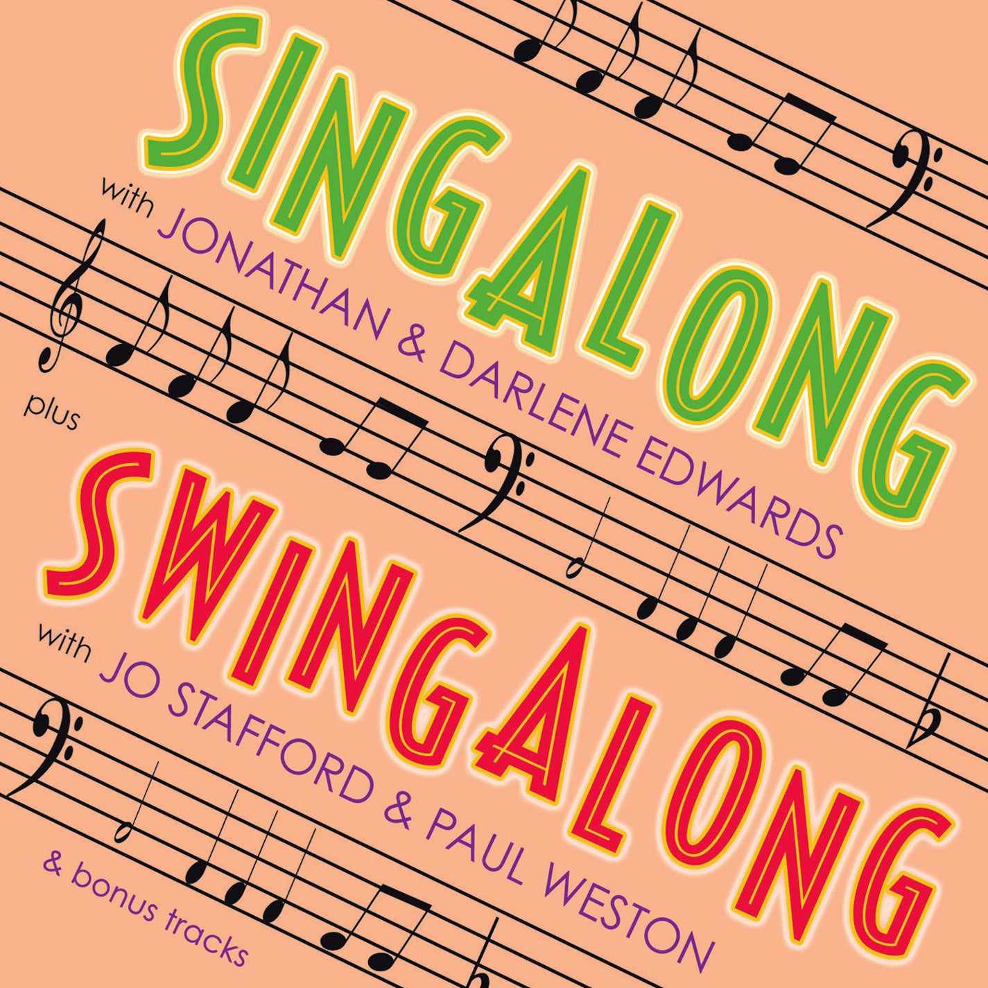Jonathan & Darlene Edwards - Sing Along With Jonathan & Darlene Edwards (CD)