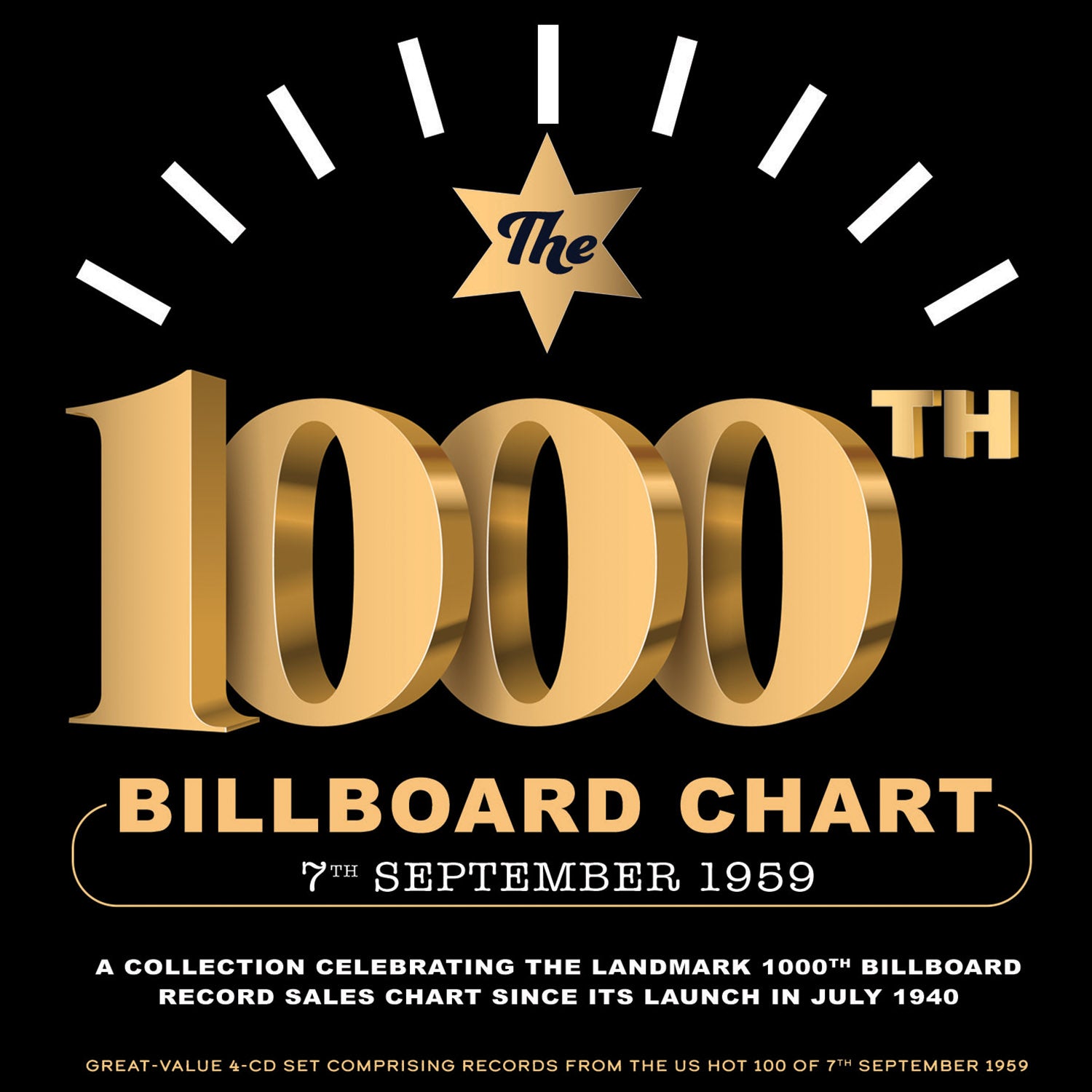 The 1000th Billboard Chart 7th September 1959 (CD)