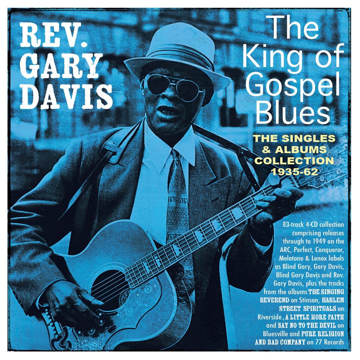 Rev. Gary Davis - The King Of Gospel Blues: The Singles & Albums Collection 1935-62 (CD)