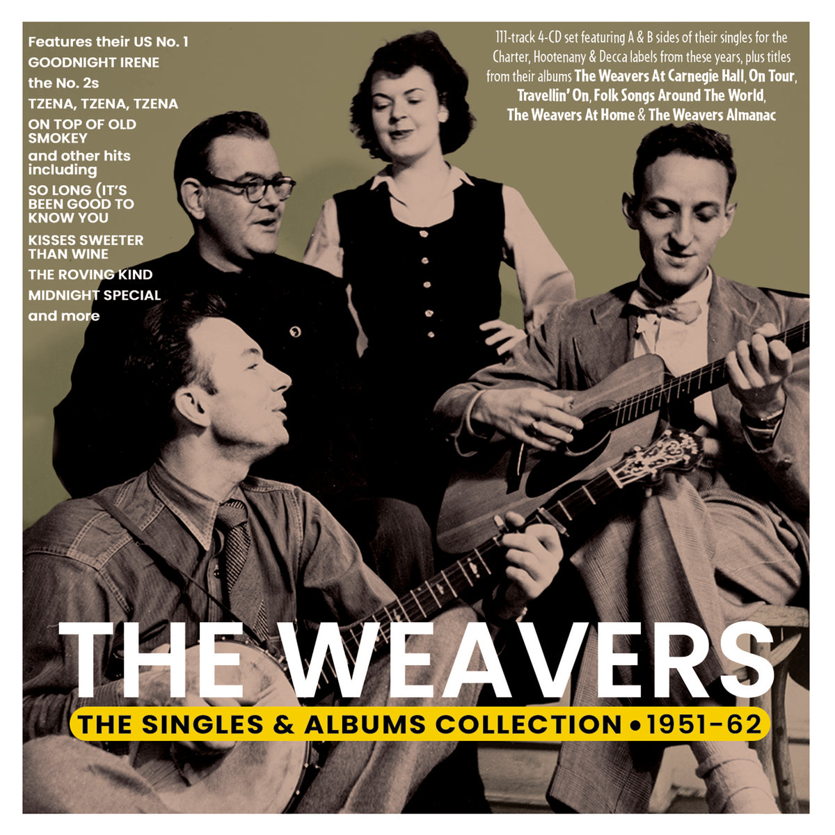 The Weavers - The Singles & Albums Collection 1951-62 (CD)