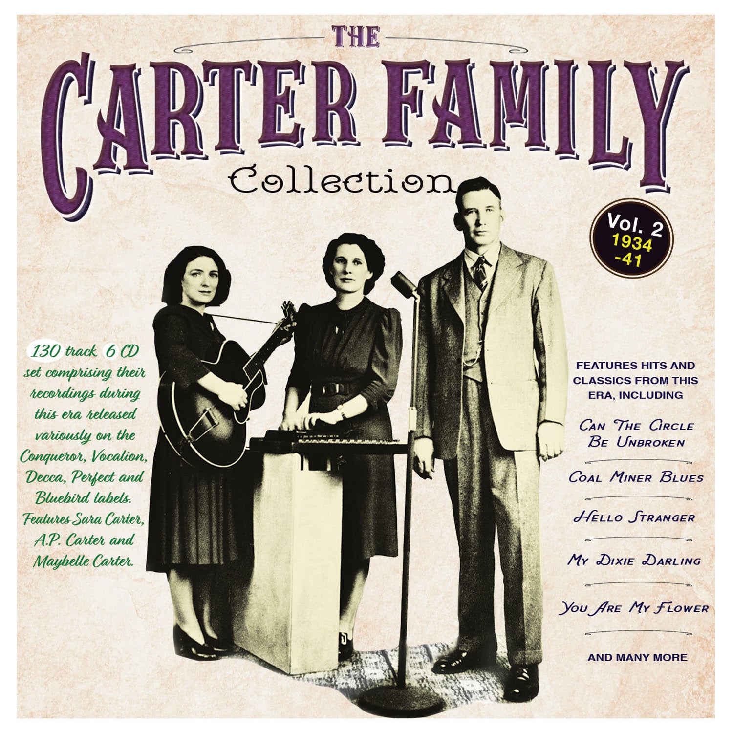 The Carter Family - The Carter Family Collection Vol. 2 1935-41 (CD)