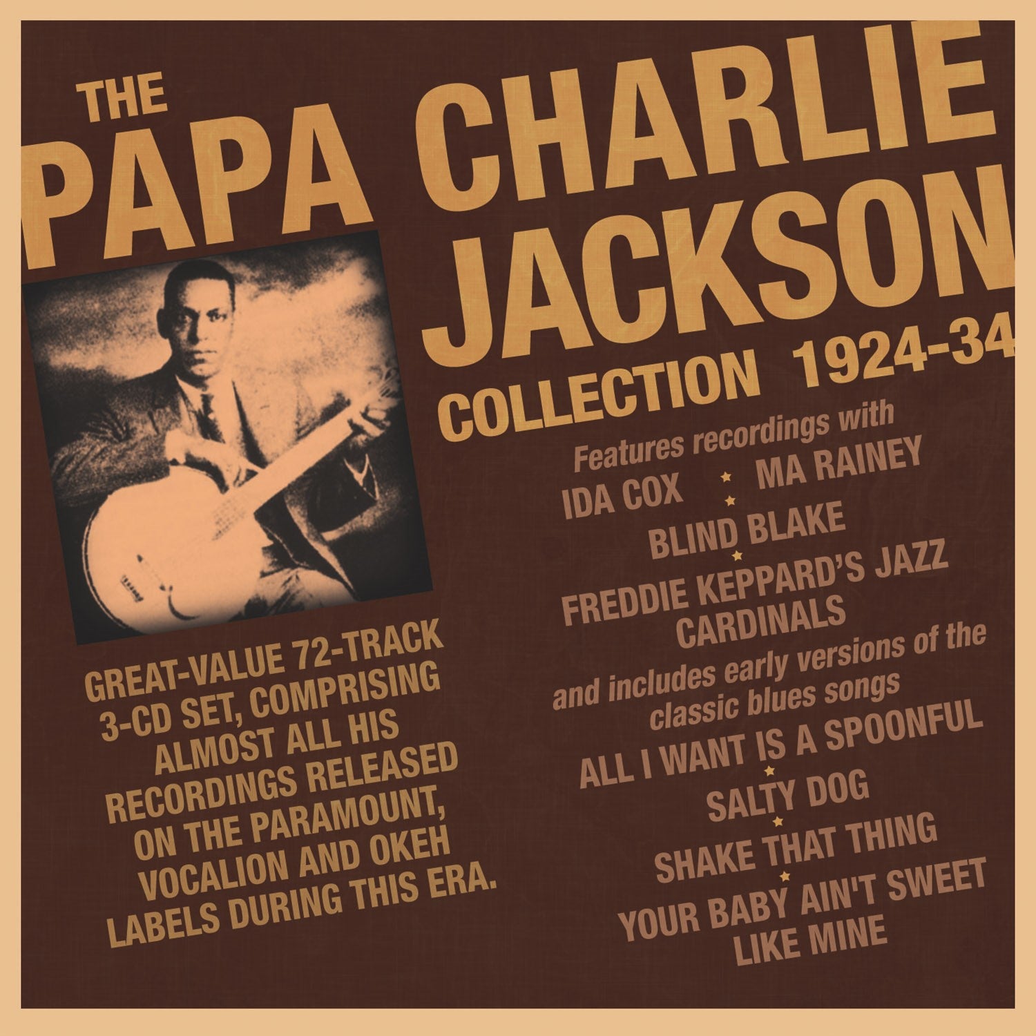 Papa Charlie Jackson - Collection 1924-34 (CD)