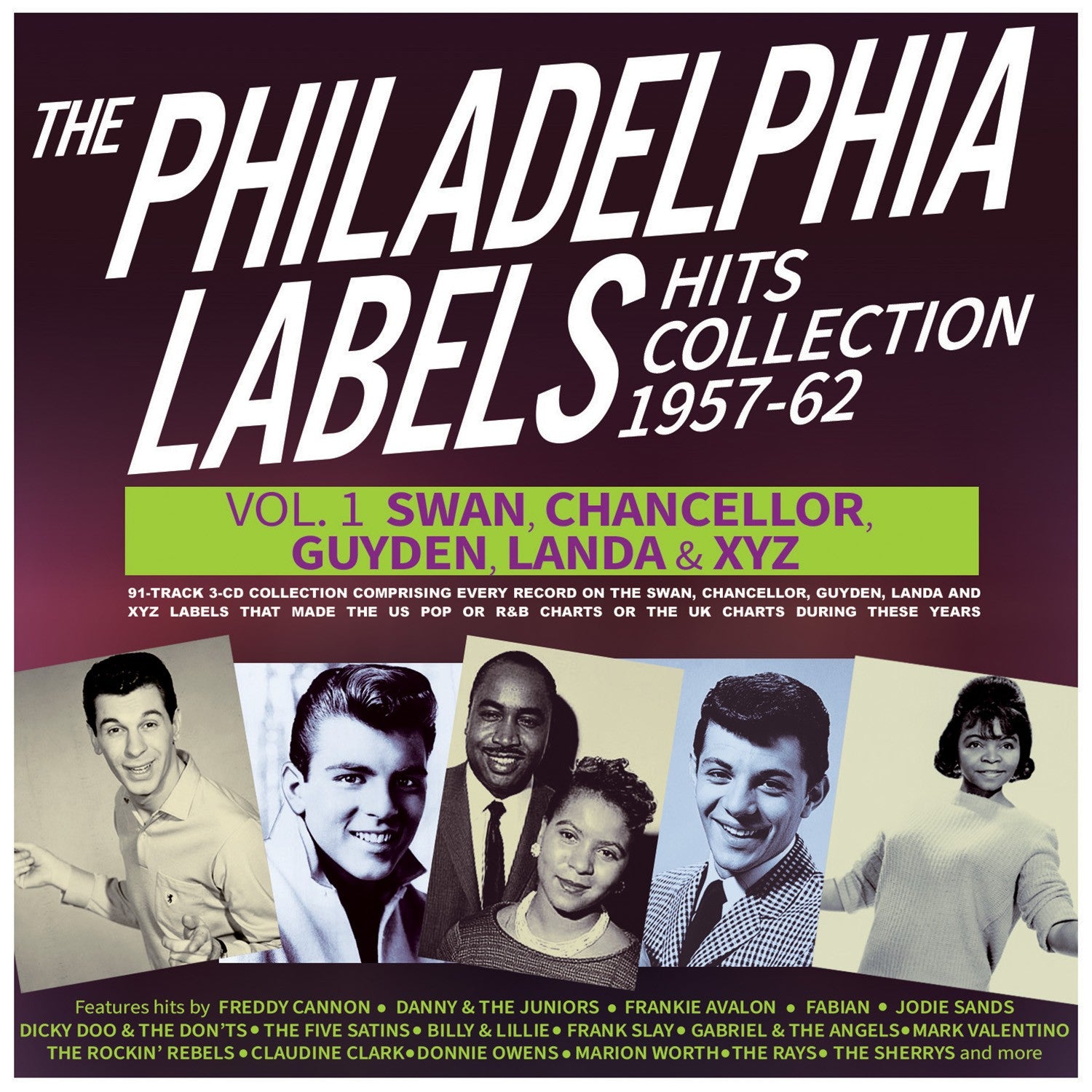 The Philadelphia Labels Hits Collection 1957-62 Vol. 1: Swan, Chancellor & Guyden (CD)