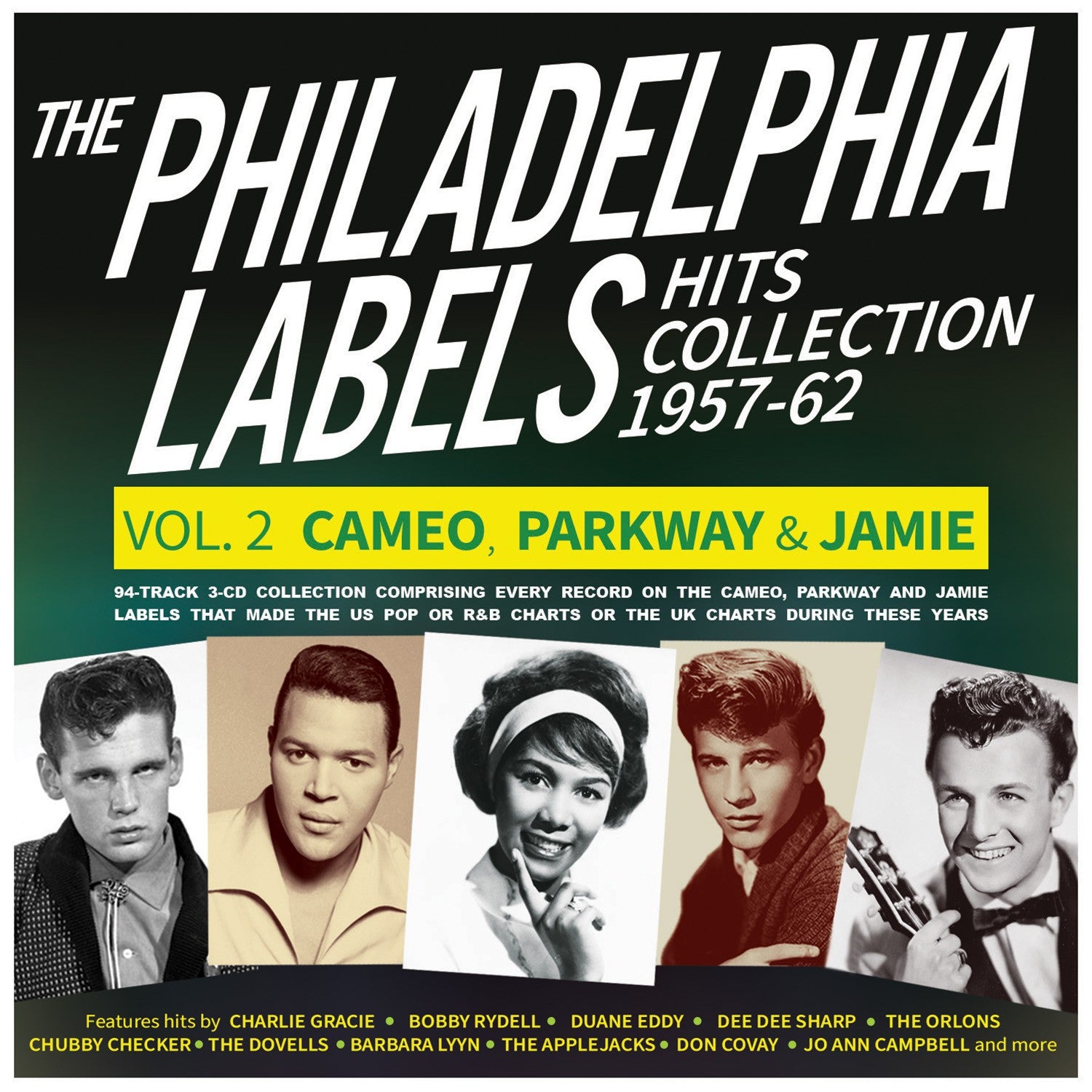 The Philadelphia Labels Hits Collection 1957-62 Vol. 2: Cameo, Parkway & Jamie (CD)