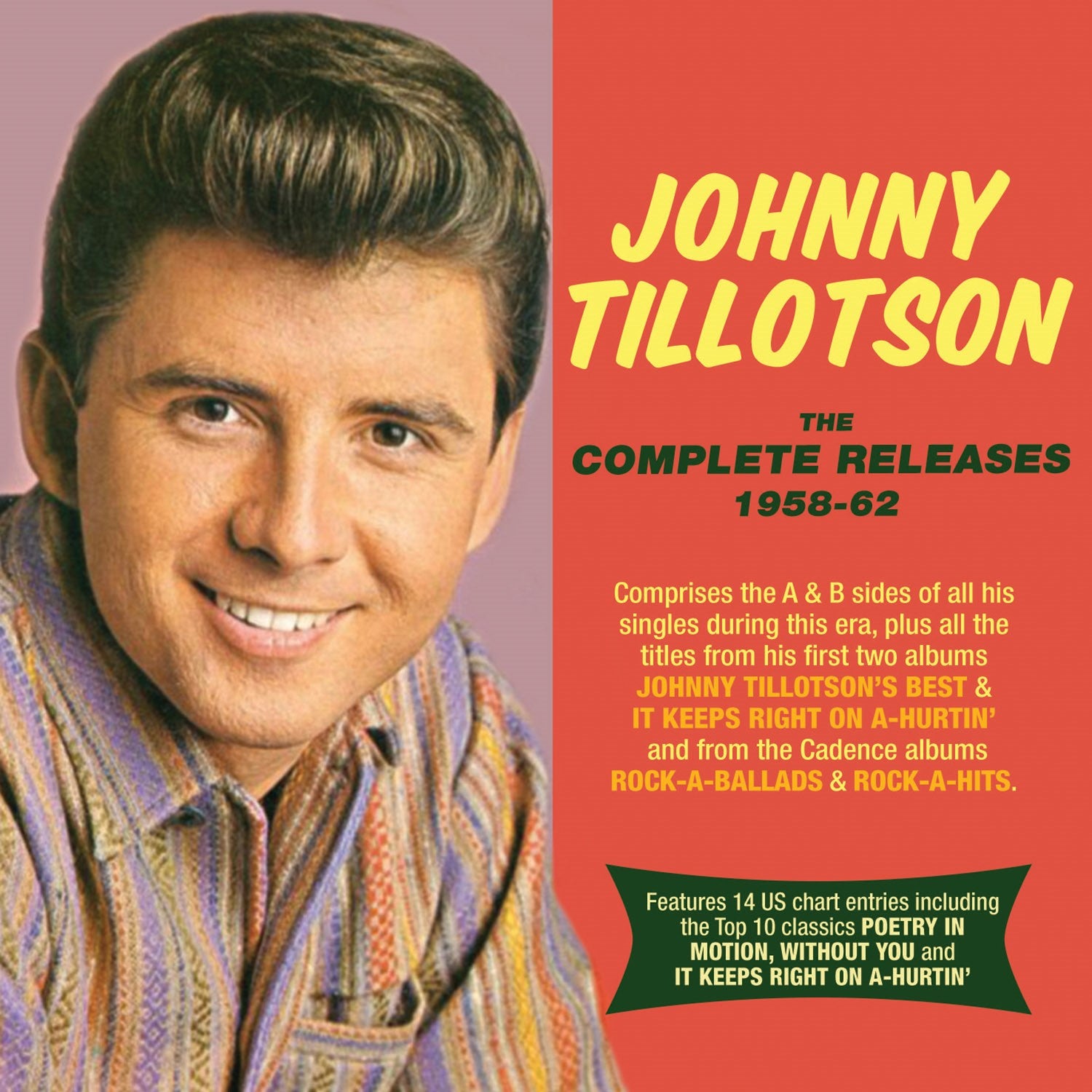 Johnny Tillotson - The Complete Releases 1958-62 (CD)