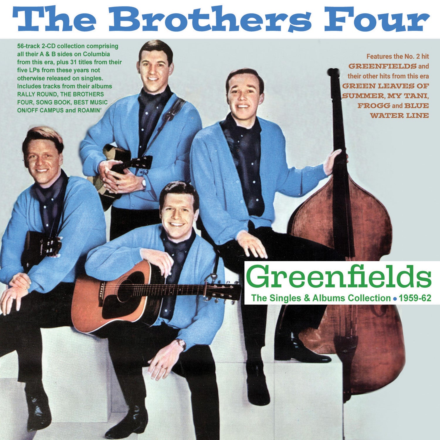 The Brothers Four - Greenfields: The Singles & Albums Collection 1959-62 (CD)