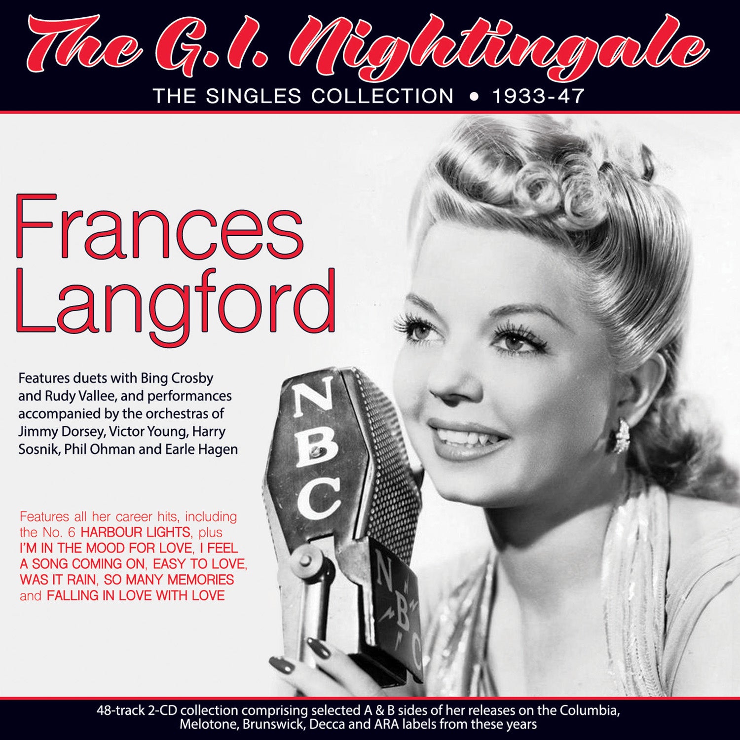 Frances Langford - The G.I. Nightingale: The Singles Collection 1933-47 (CD)