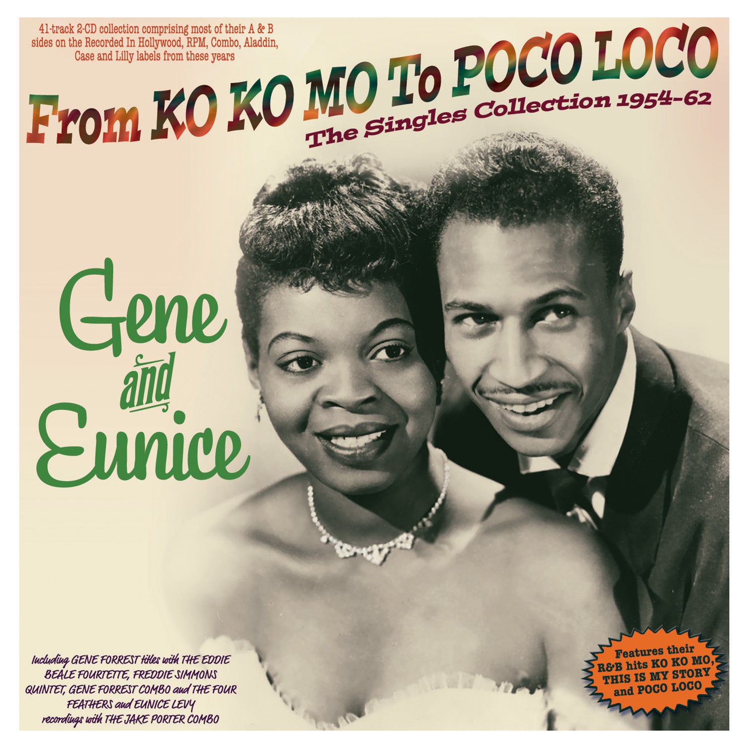 Gene And Eunice - From Ko Ko Mo To Poco Loco: The Singles Collection 1954-62 (CD)