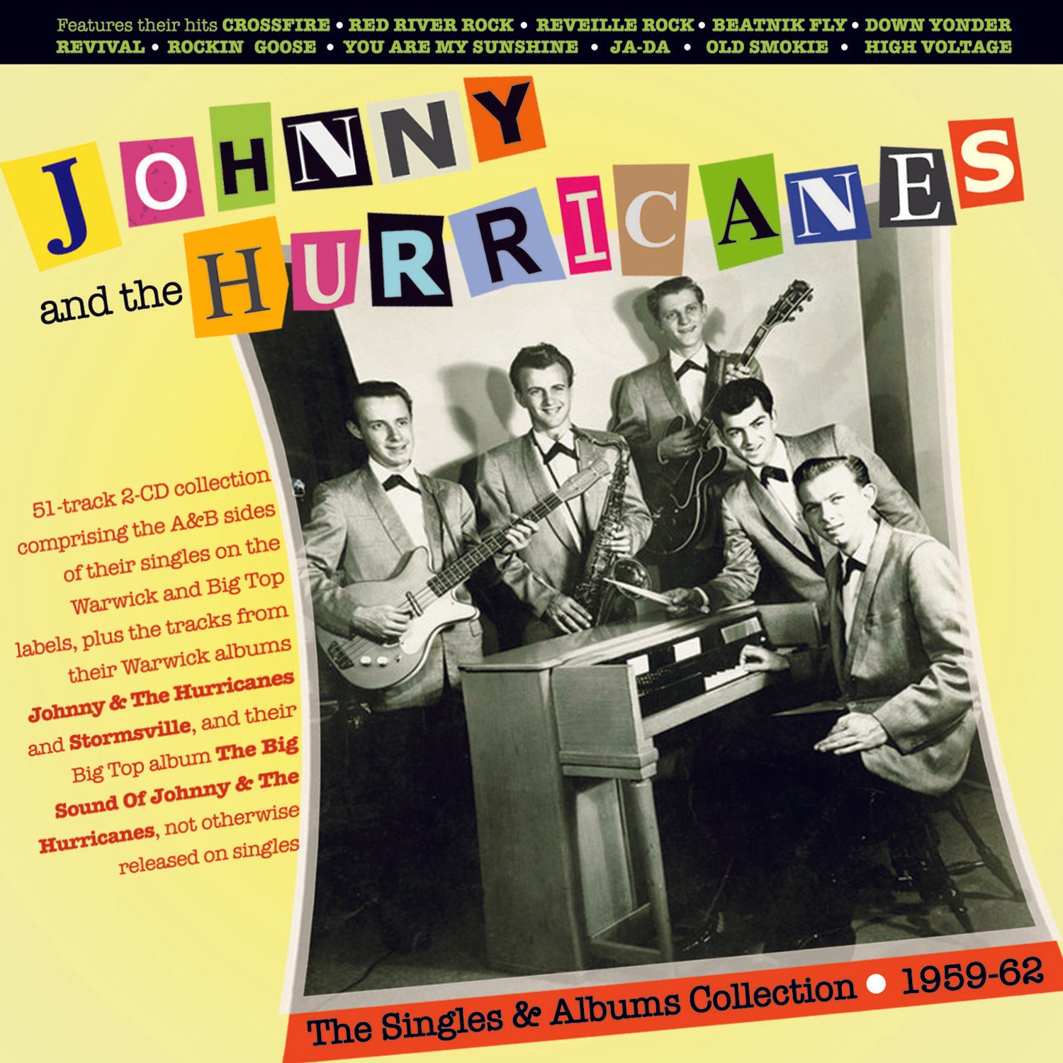 Johnny & The Hurricanes - The Singles & Albums Collection 1959-62 (CD)