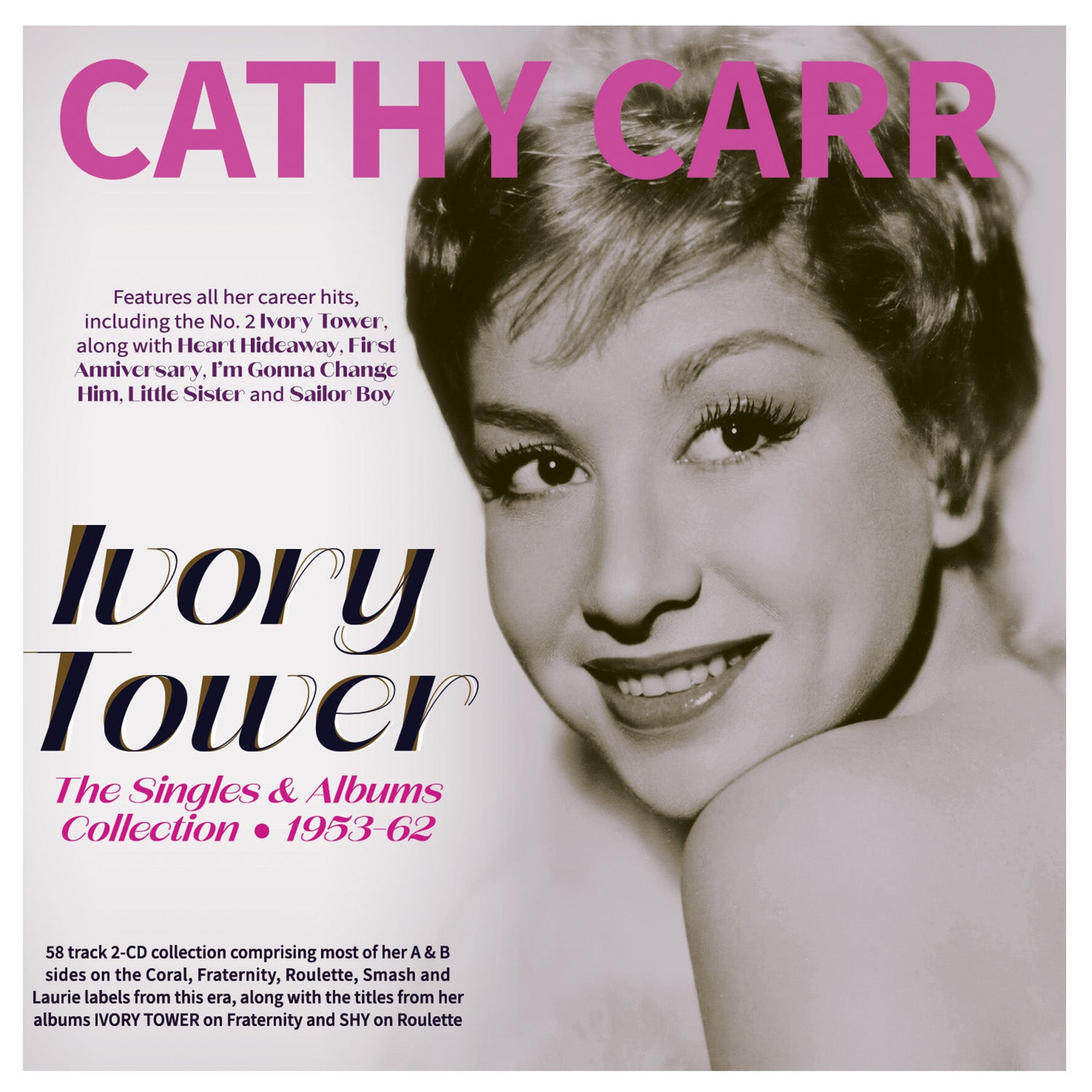 Cathy Carr - Ivory Tower: The Singles & Albums Collection 1953-62 (CD)