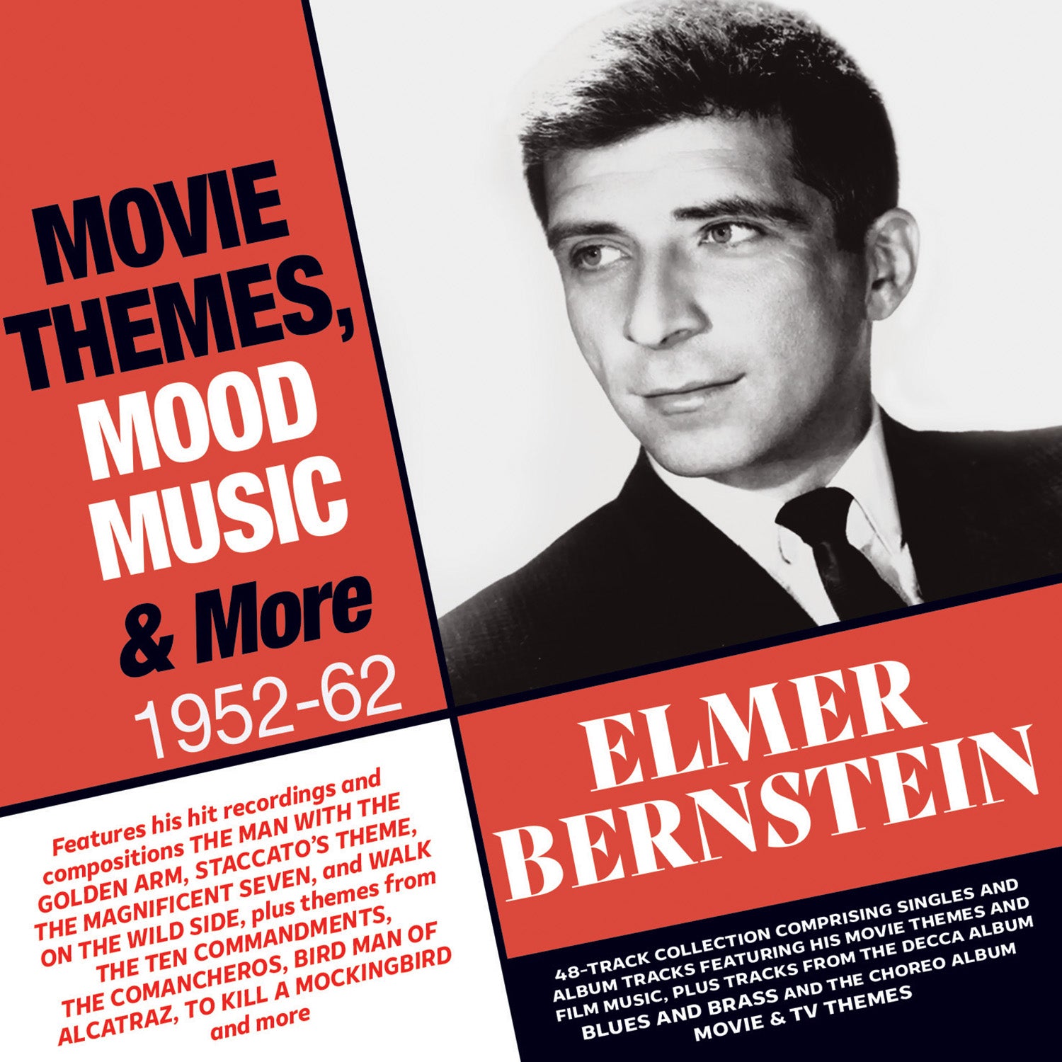 Elmer Bernstein - Movie Themes, Mood Music & More 1952-62 (CD)