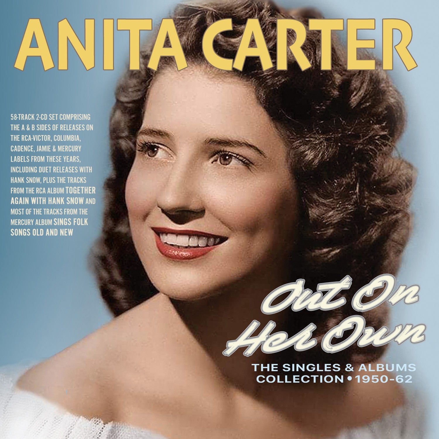 Anita Carter 7CDBOX Bear Family 廃盤　カントリー Anita Carter - Out On Her Own: The Singles & Albums Collection