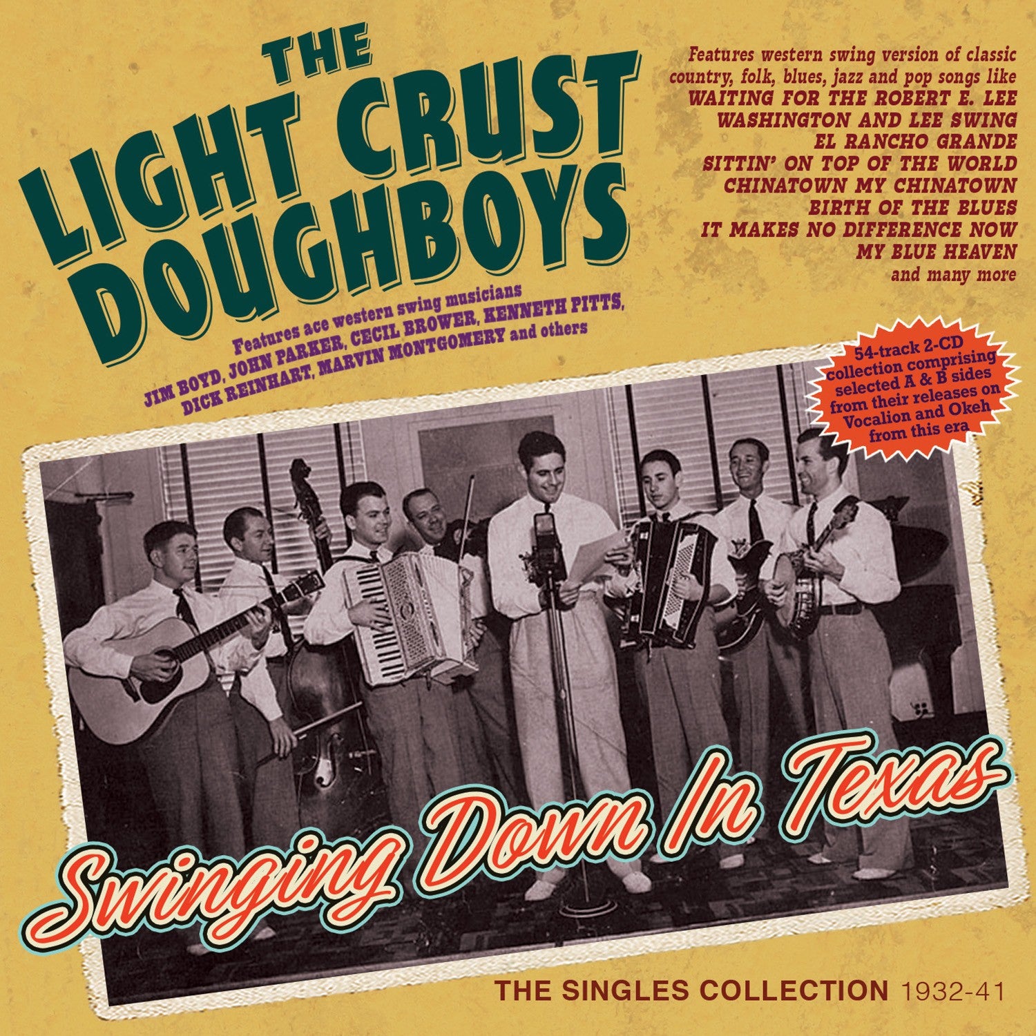 The Light Crust - Swinging Down In Texas: The Singles Collection 1932-41 (CD)
