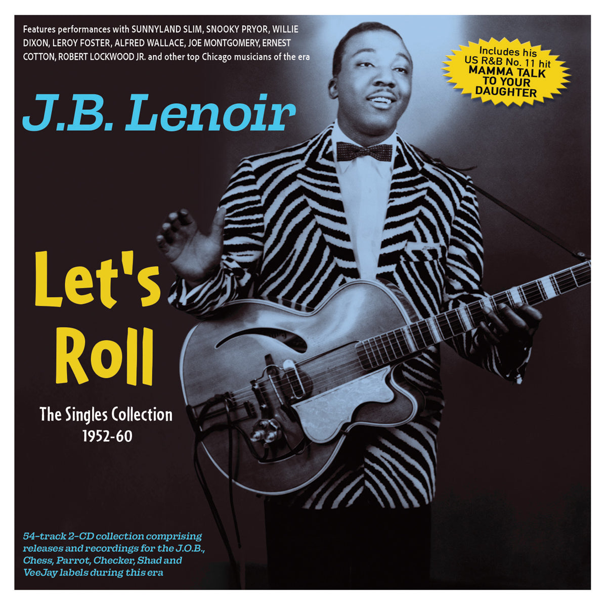 J.B. Lenoir - Let's Roll: The Singles Collection 1952-60 (CD)