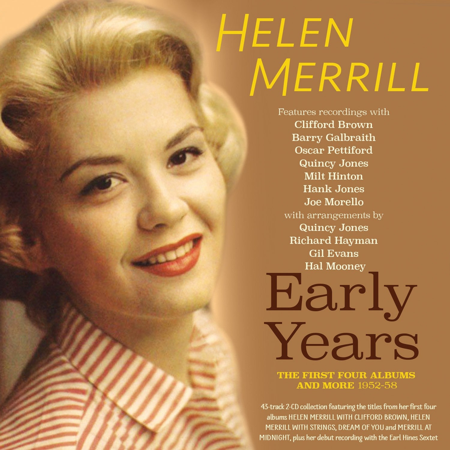 Helen Merill - Early Years: The First Four Albums And More 1952-58 (CD)