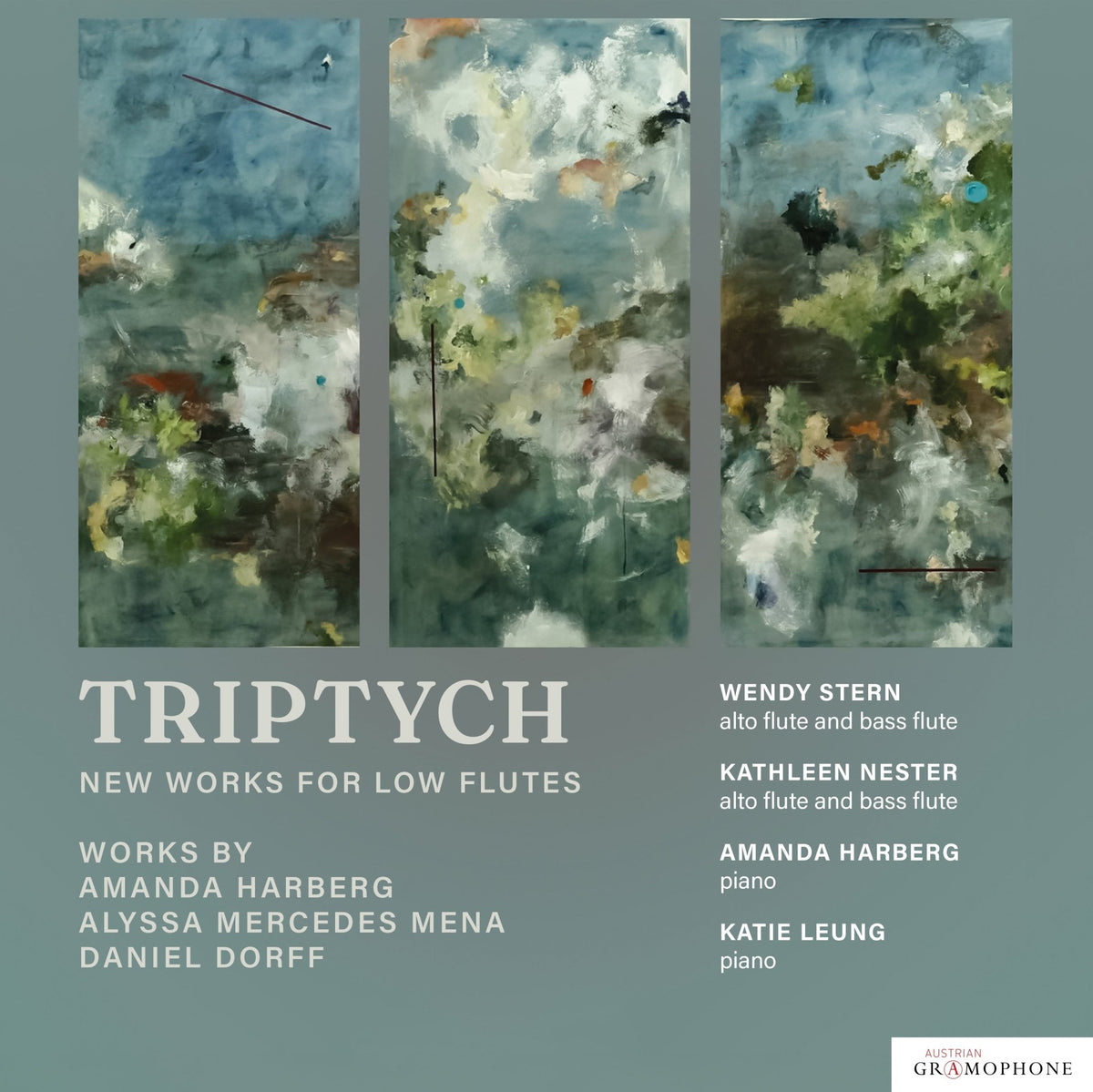 Triptych: New Works For Low Flutes (CD)